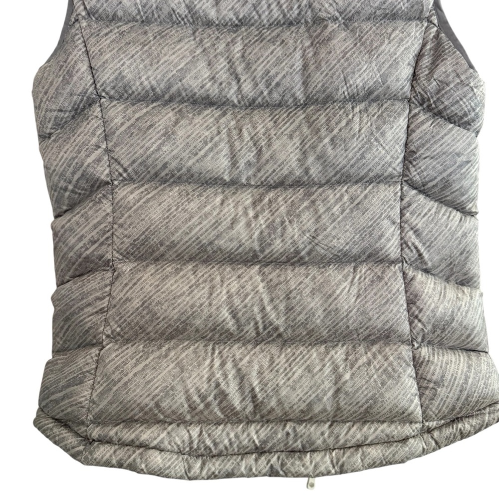 Mountain Hardwear Women's Gray Down Vest size medium - Picture 9 of 12